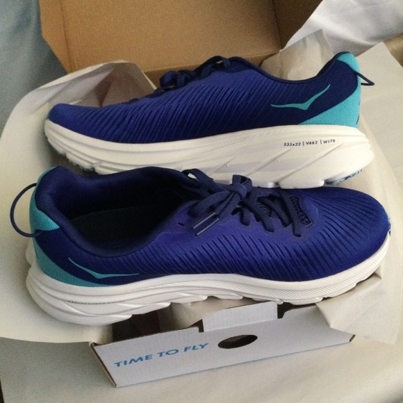 Hoka Blue Sneakers NIB - Picture 5 of 6